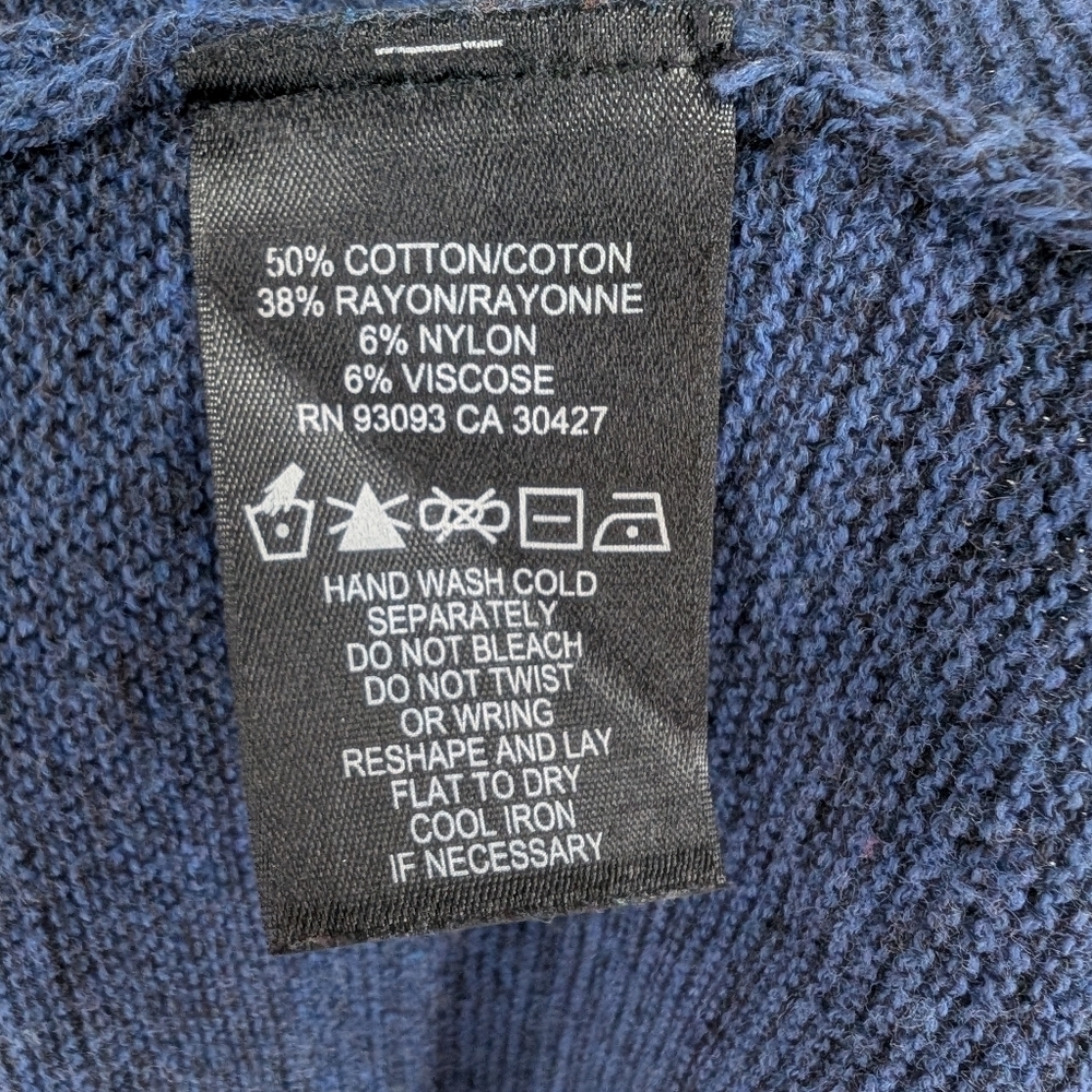 Nic + Zoe Sweater Cotton blend Small - Picture 7 of 7